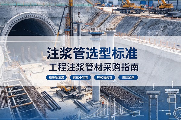 甘洛注浆管选型标准