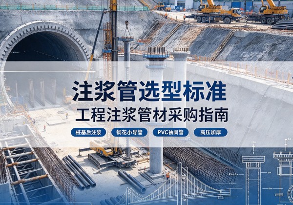 甘洛注浆管选型标准